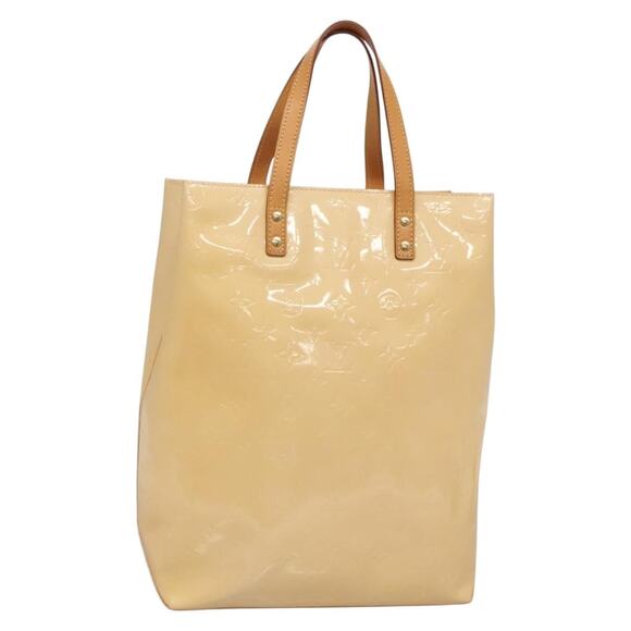 LOUIS VUITTON Vernis Reade MM Hand Bag Marshmallow Pink M91304 - Picture 1 of 16